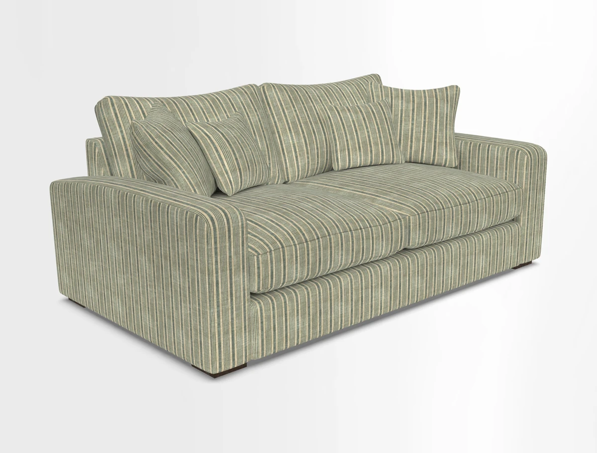 Stockbridge 2.5 Seater Sofa in Warwick Graf Slate 
