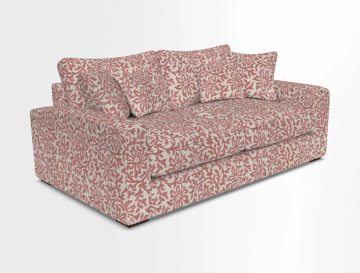 Stockbridge 2.5 Seater Sofa in Warwick Graf Slate 