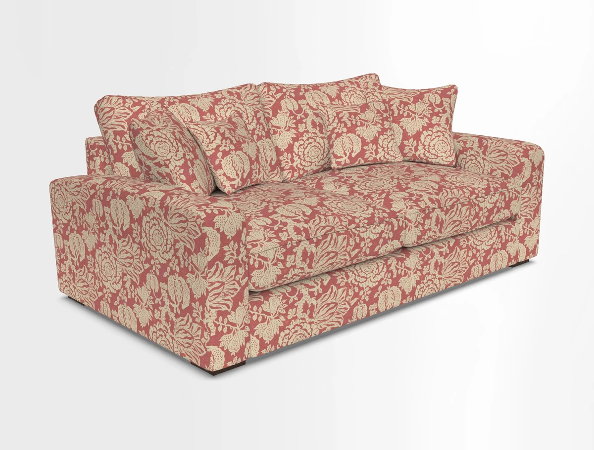 Stockbridge 2.5 Seater Sofa in Warwick Graf Slate 