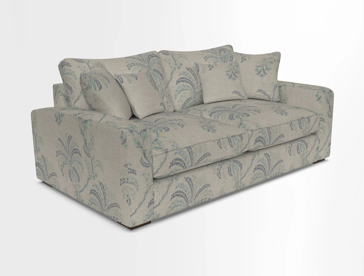 Stockbridge 2.5 Seater Sofa in Warwick Graf Slate 