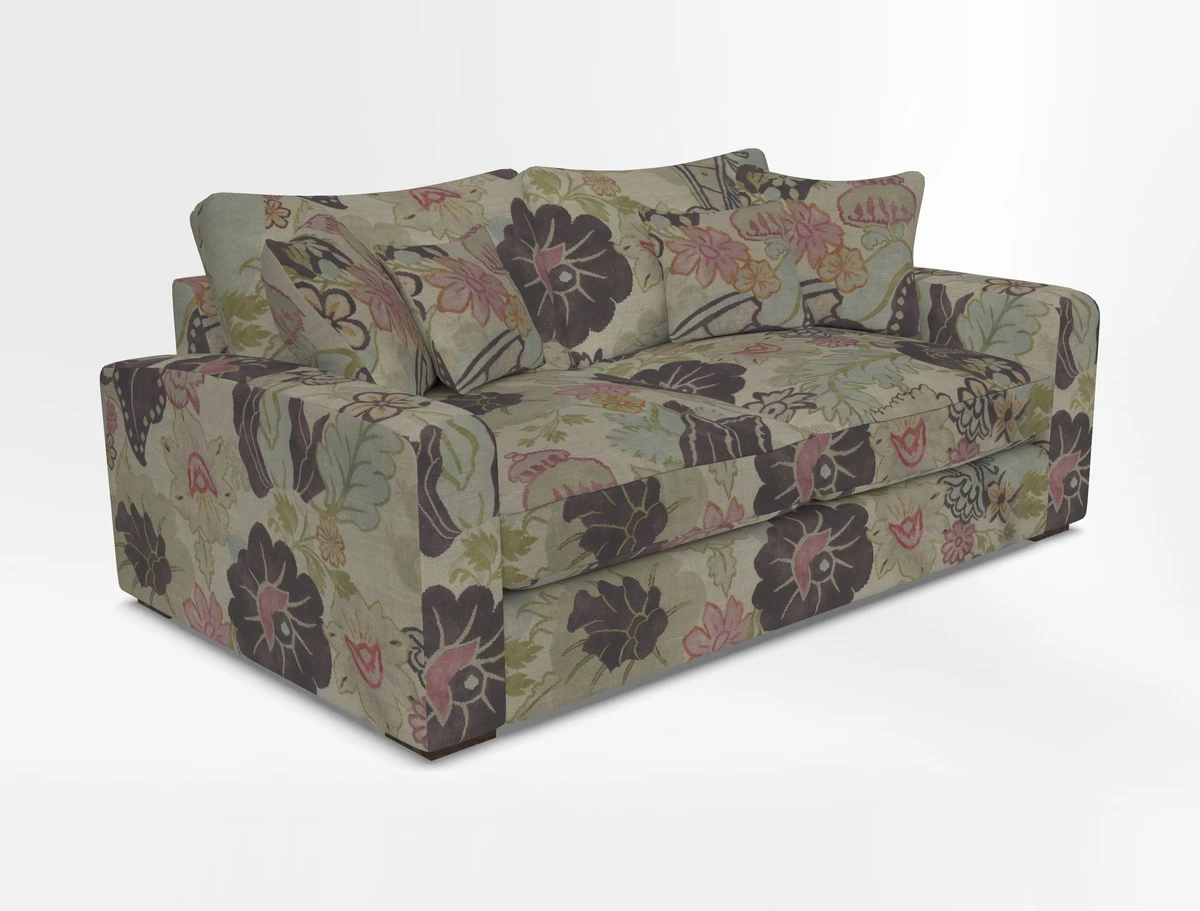 Stockbridge 2.5 Seater Sofa in Warwick Graf Slate 