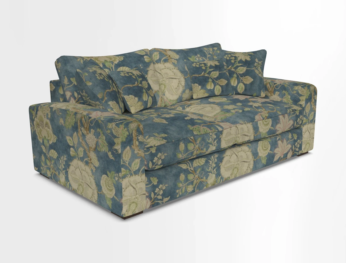 Stockbridge 2.5 Seater Sofa in Warwick Graf Slate 