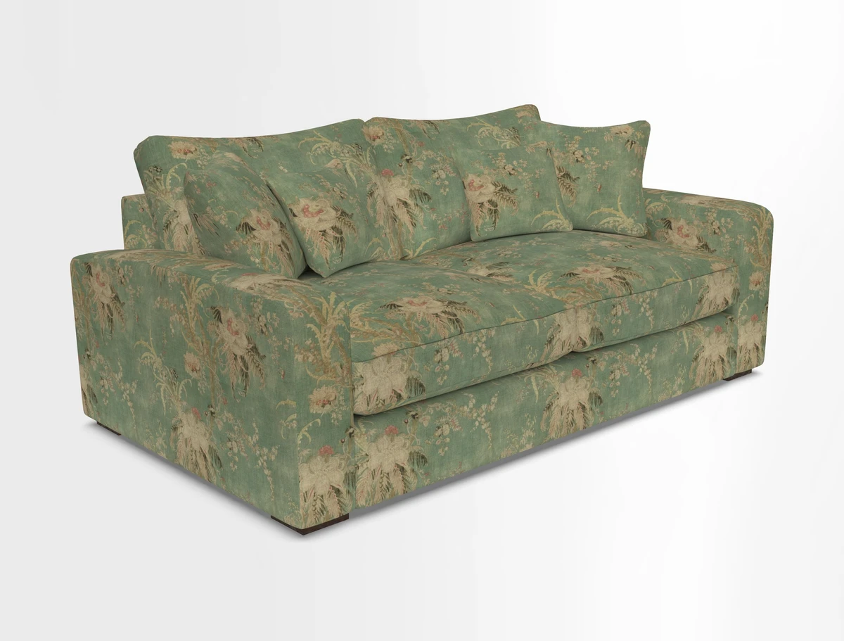 Stockbridge 2.5 Seater Sofa in Warwick Graf Slate 