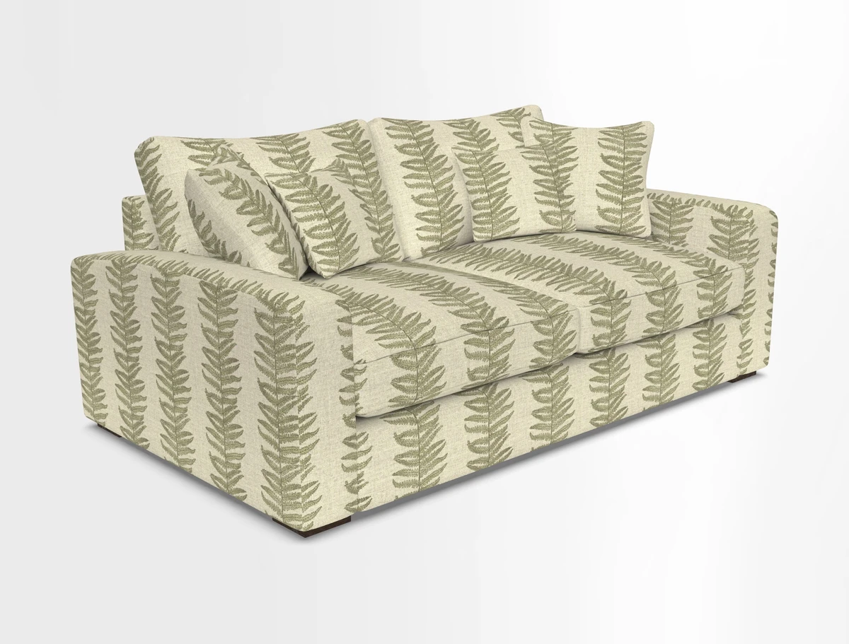 Stockbridge 2.5 Seater Sofa in Warwick Graf Slate 
