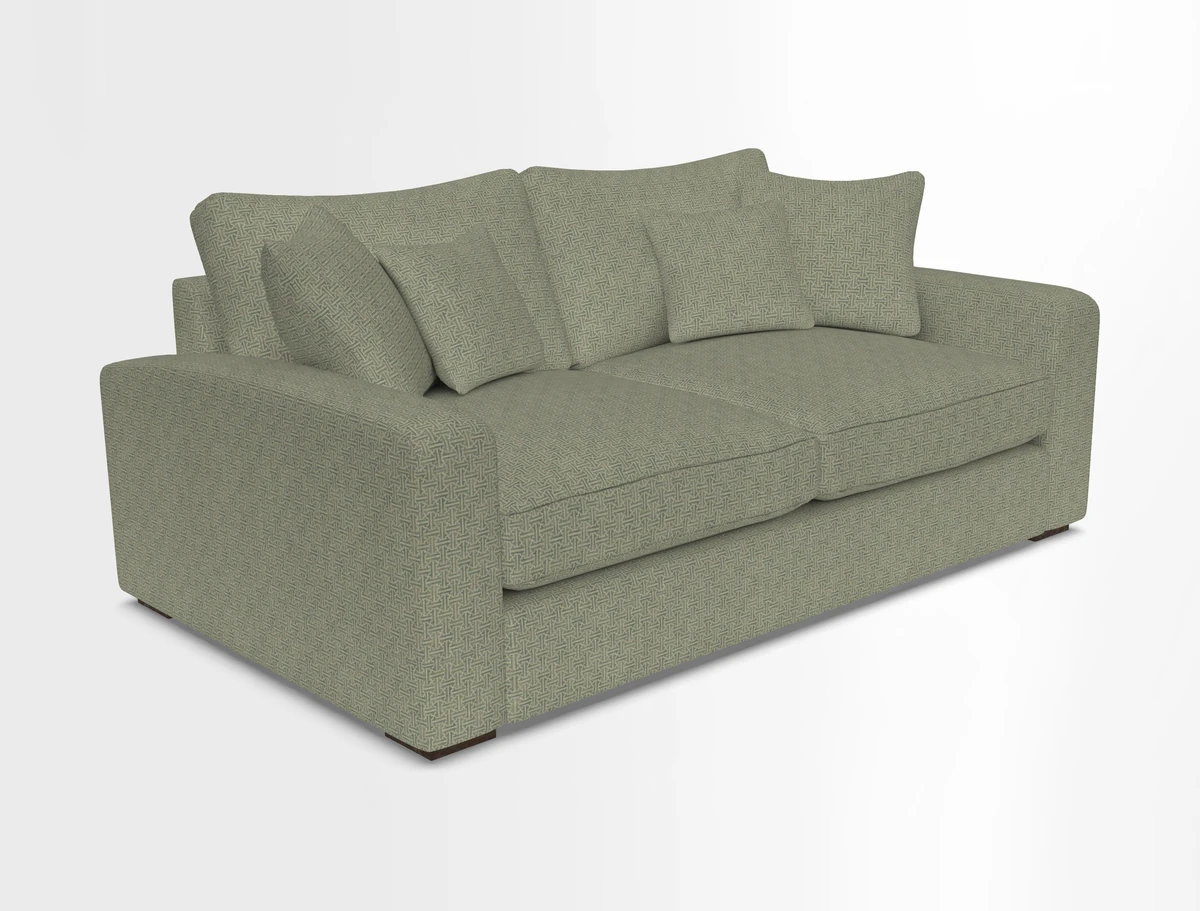 Stockbridge 2.5 Seater Sofa in Warwick Graf Slate 