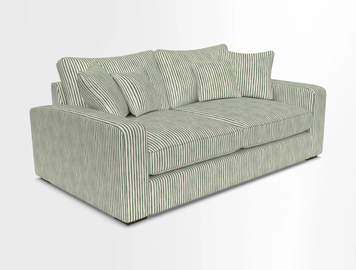 Stockbridge 2.5 Seater Sofa in Warwick Graf Slate 