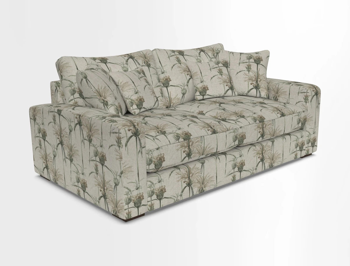 Stockbridge 2.5 Seater Sofa in Warwick Graf Slate 