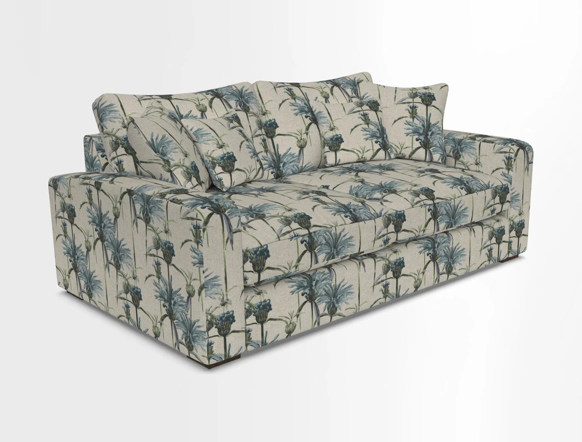 Stockbridge 2.5 Seater Sofa in Warwick Graf Slate 
