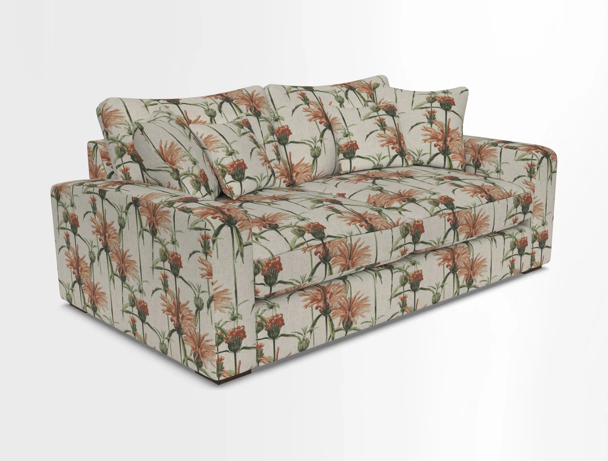Stockbridge 2.5 Seater Sofa in Warwick Graf Slate 
