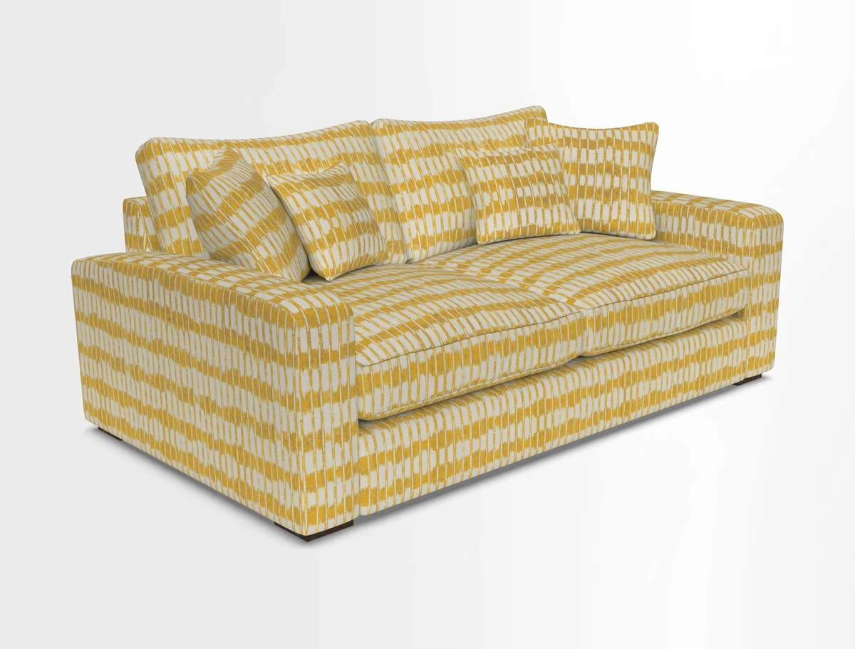 Stockbridge 2.5 Seater Sofa in Warwick Graf Slate 