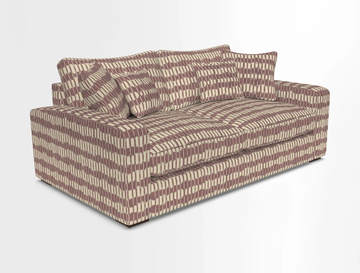 Stockbridge 2.5 Seater Sofa in Warwick Graf Slate 