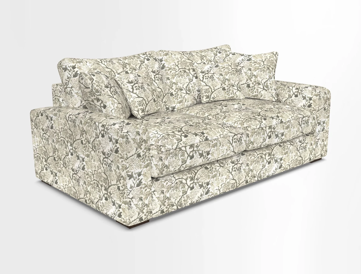 Stockbridge 2.5 Seater Sofa in Warwick Graf Slate 
