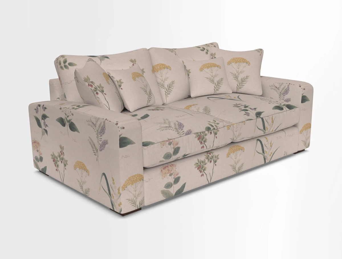 Stockbridge 2.5 Seater Sofa in Warwick Graf Slate 