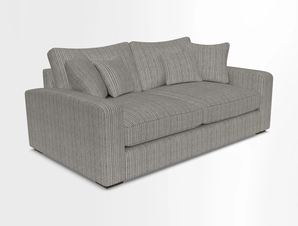 Stockbridge 2.5 Seater Sofa in Warwick Graf Slate 