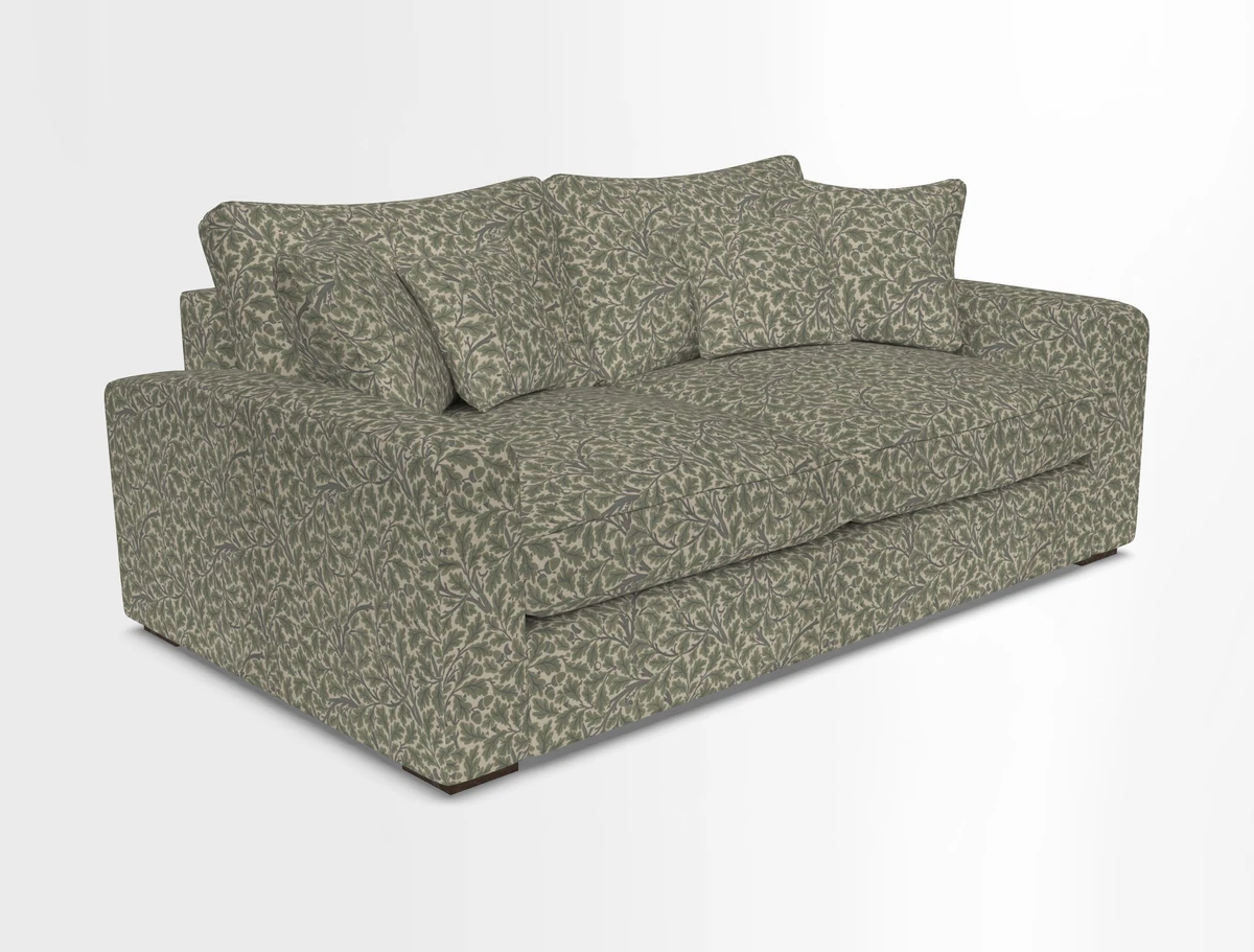 Stockbridge 2.5 Seater Sofa in Warwick Graf Slate 