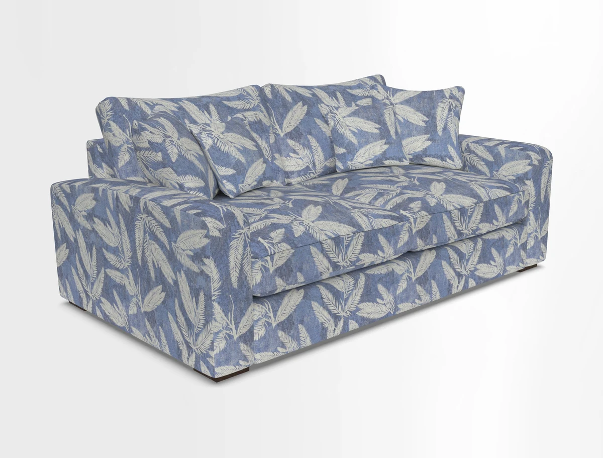Stockbridge 2.5 Seater Sofa in Warwick Graf Slate 