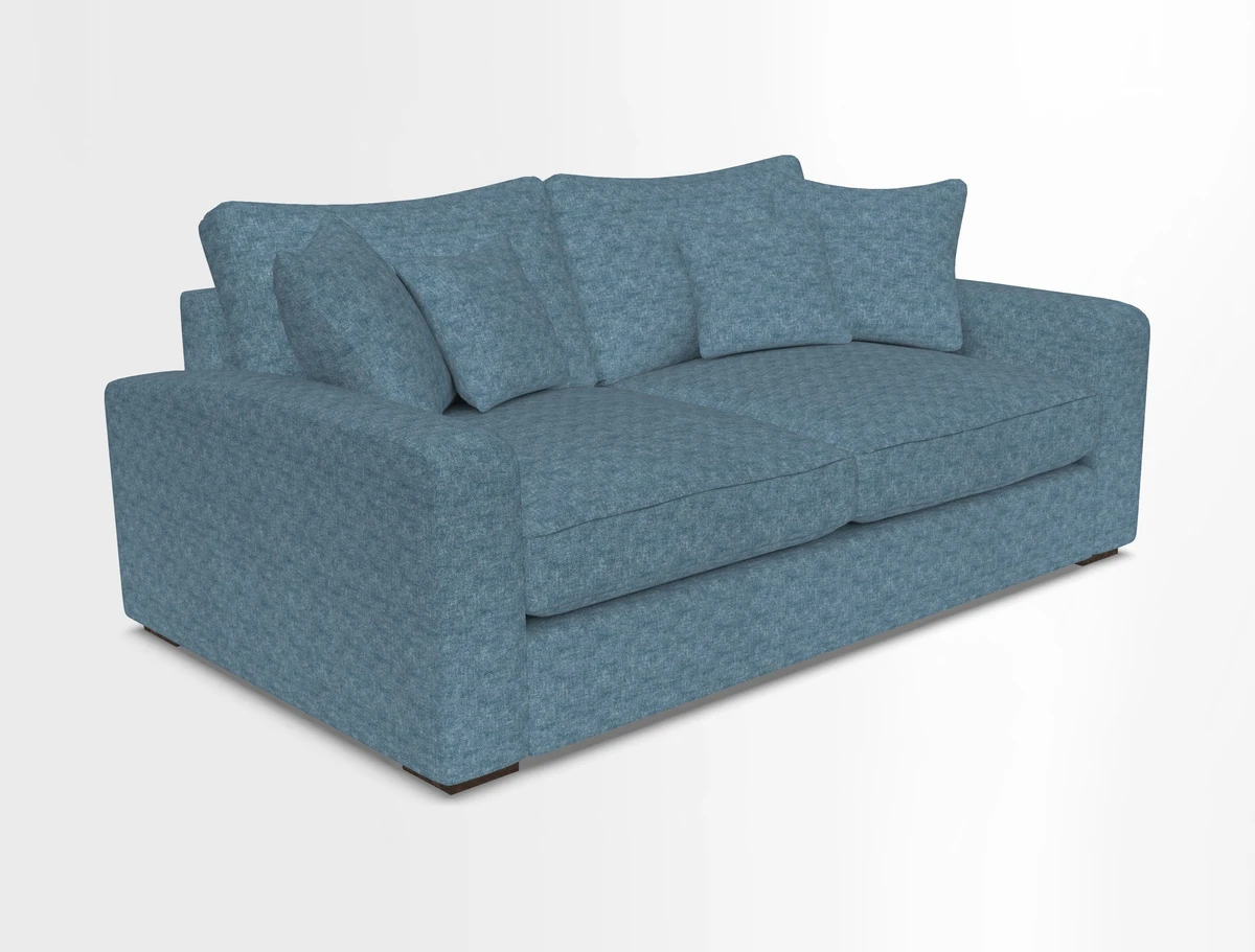 Stockbridge 2.5 Seater Sofa in Warwick Graf Slate 