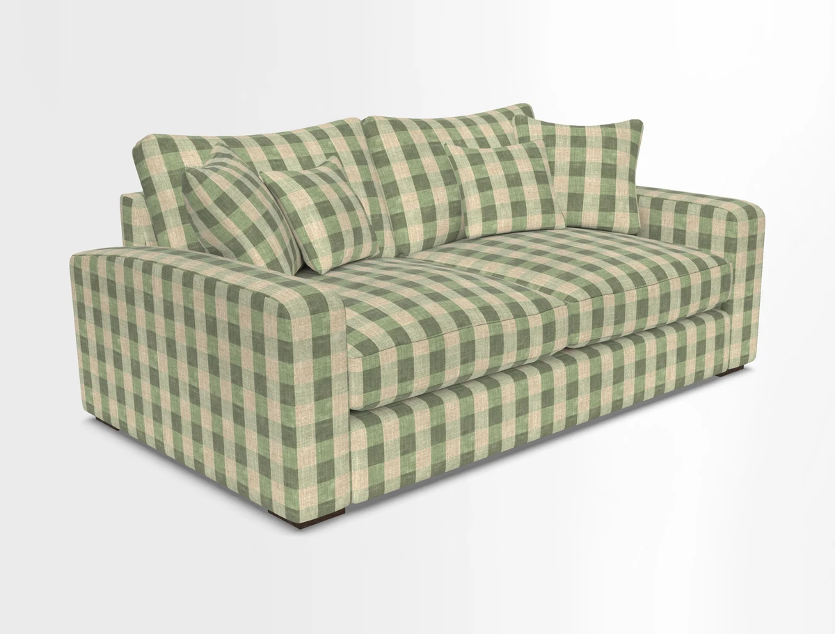 Stockbridge 2.5 Seater Sofa in Warwick Graf Slate 