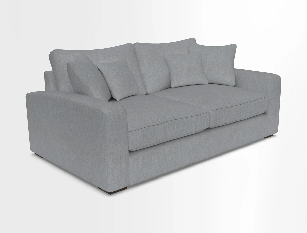 Stockbridge 2.5 Seater Sofa in Warwick Graf Slate 
