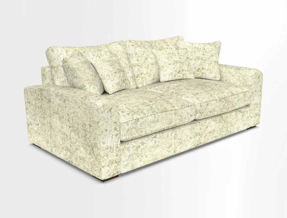 Stockbridge 2.5 Seater Sofa in Warwick Graf Slate 