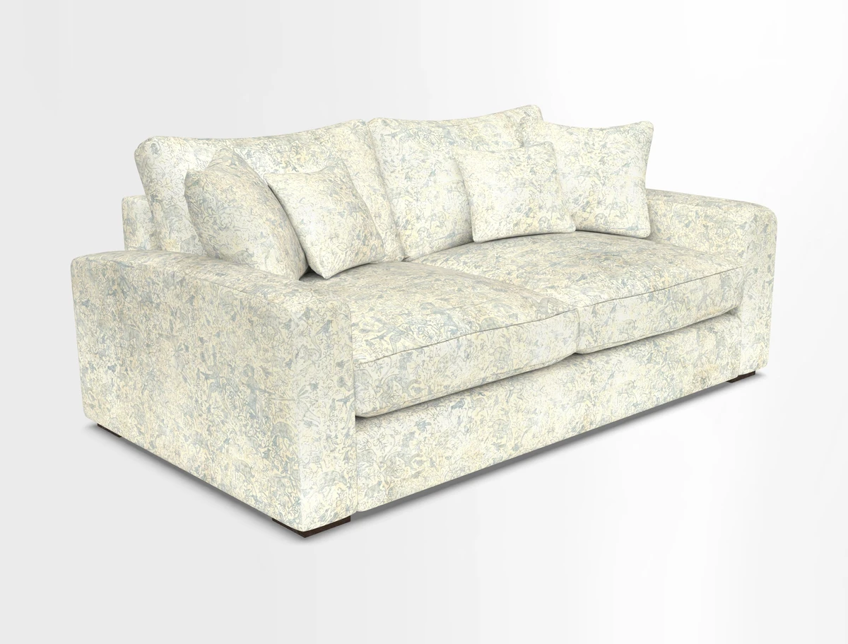 Stockbridge 2.5 Seater Sofa in Warwick Graf Slate 