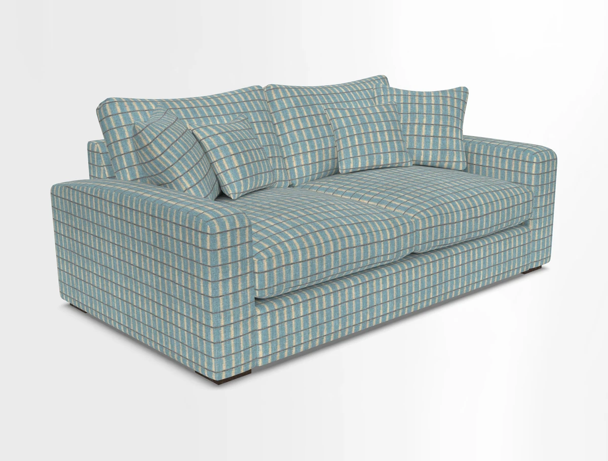 Stockbridge 2.5 Seater Sofa in Warwick Graf Slate 