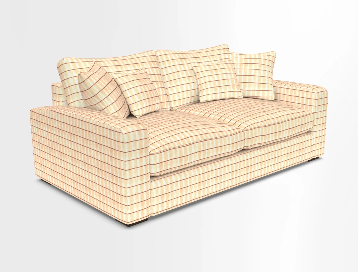 Stockbridge 2.5 Seater Sofa in Warwick Graf Slate 