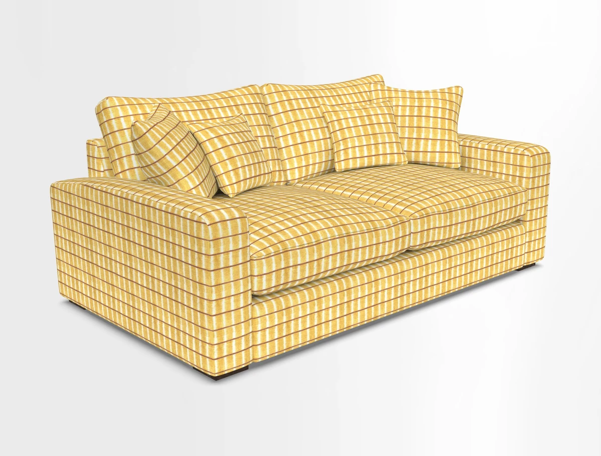 Stockbridge 2.5 Seater Sofa in Warwick Graf Slate 