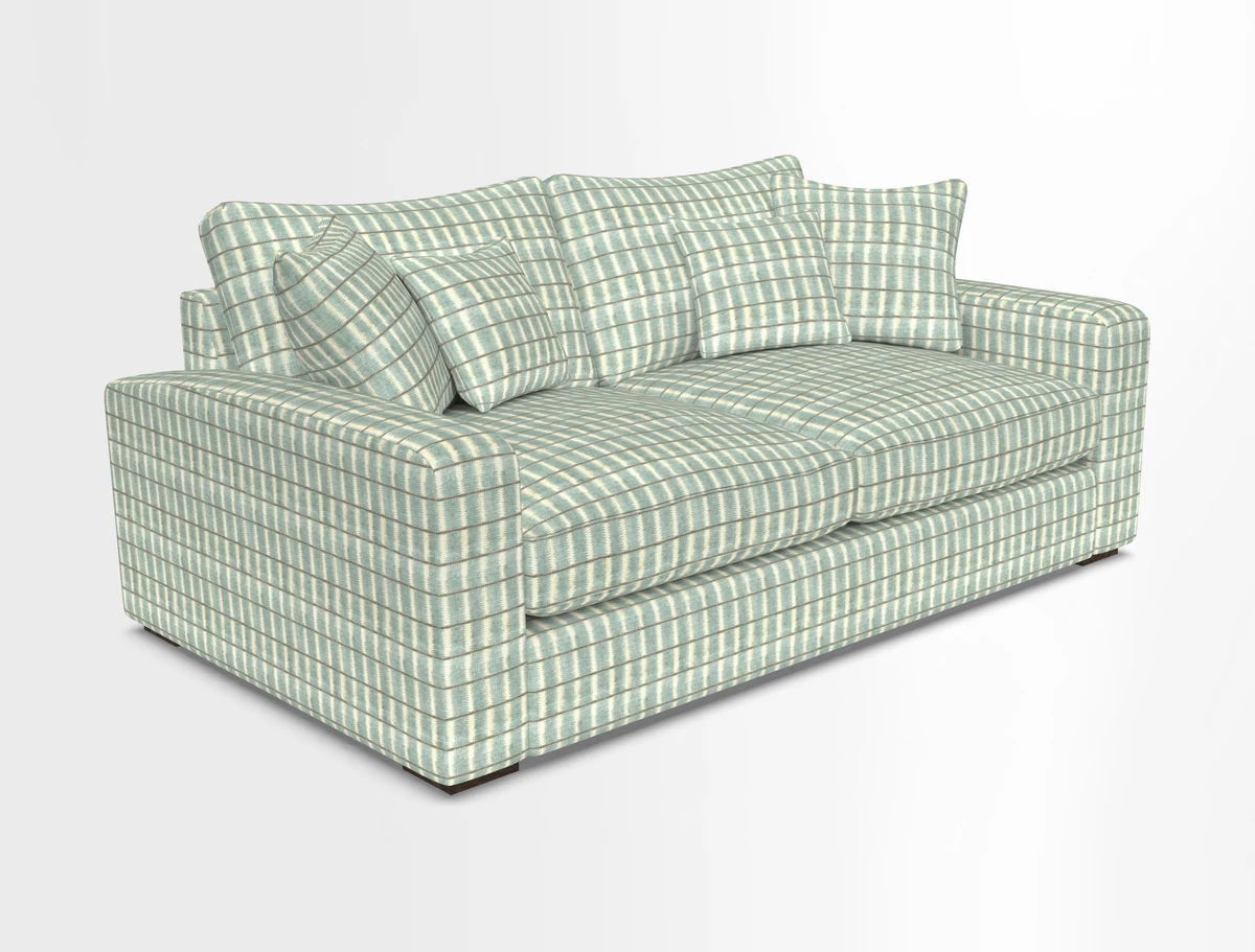 Stockbridge 2.5 Seater Sofa in Warwick Graf Slate 