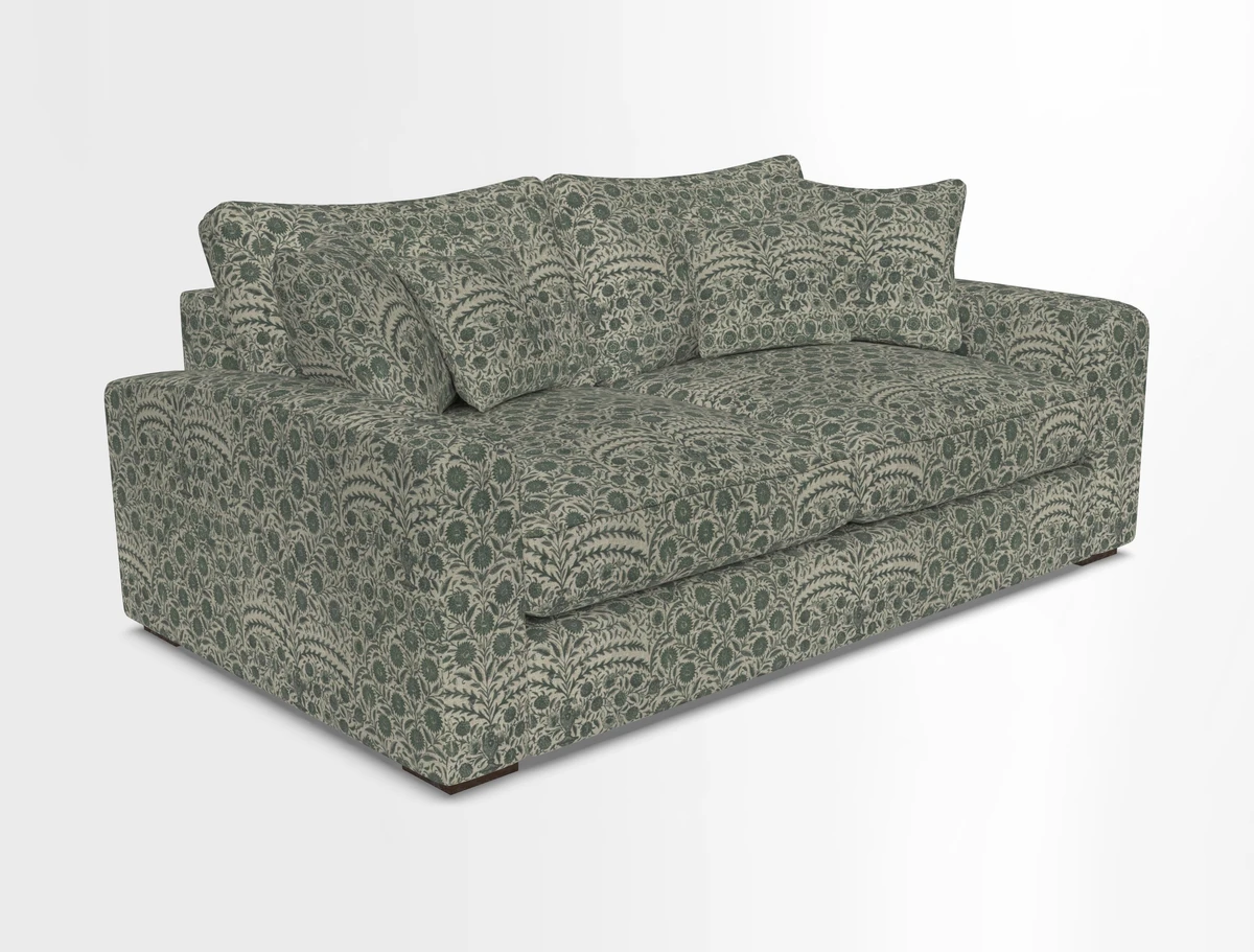 Stockbridge 2.5 Seater Sofa in Warwick Graf Slate 