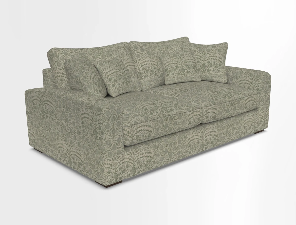 Stockbridge 2.5 Seater Sofa in Warwick Graf Slate 