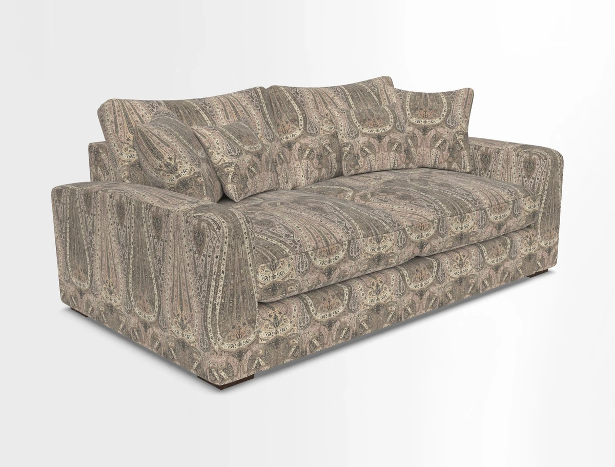 Stockbridge 2.5 Seater Sofa in Warwick Graf Slate 