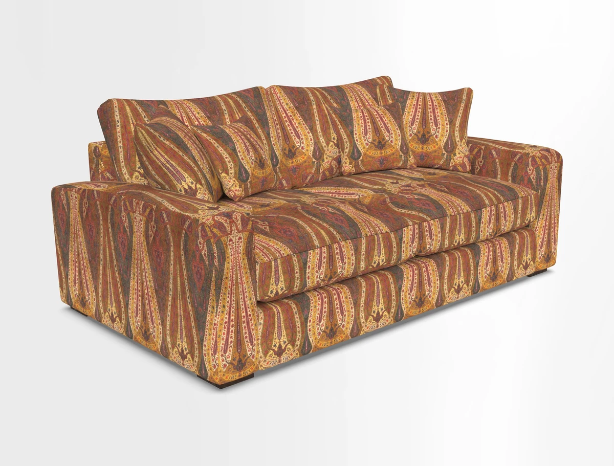 Stockbridge 2.5 Seater Sofa in Warwick Graf Slate 