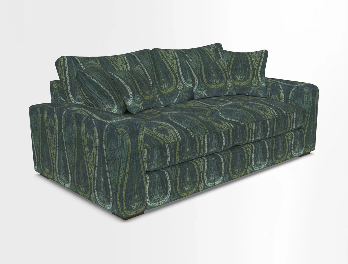 Stockbridge 2.5 Seater Sofa in Warwick Graf Slate 