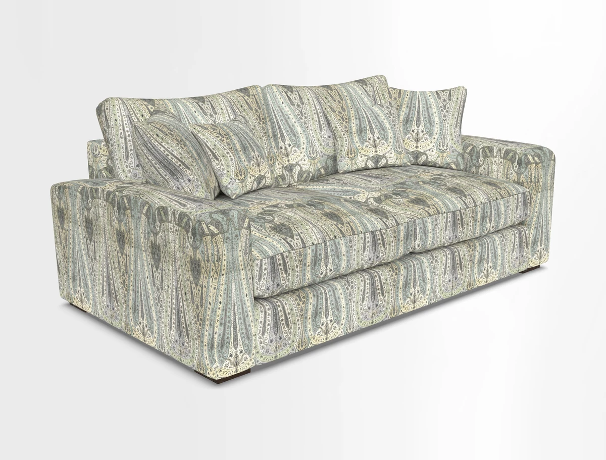 Stockbridge 2.5 Seater Sofa in Warwick Graf Slate 