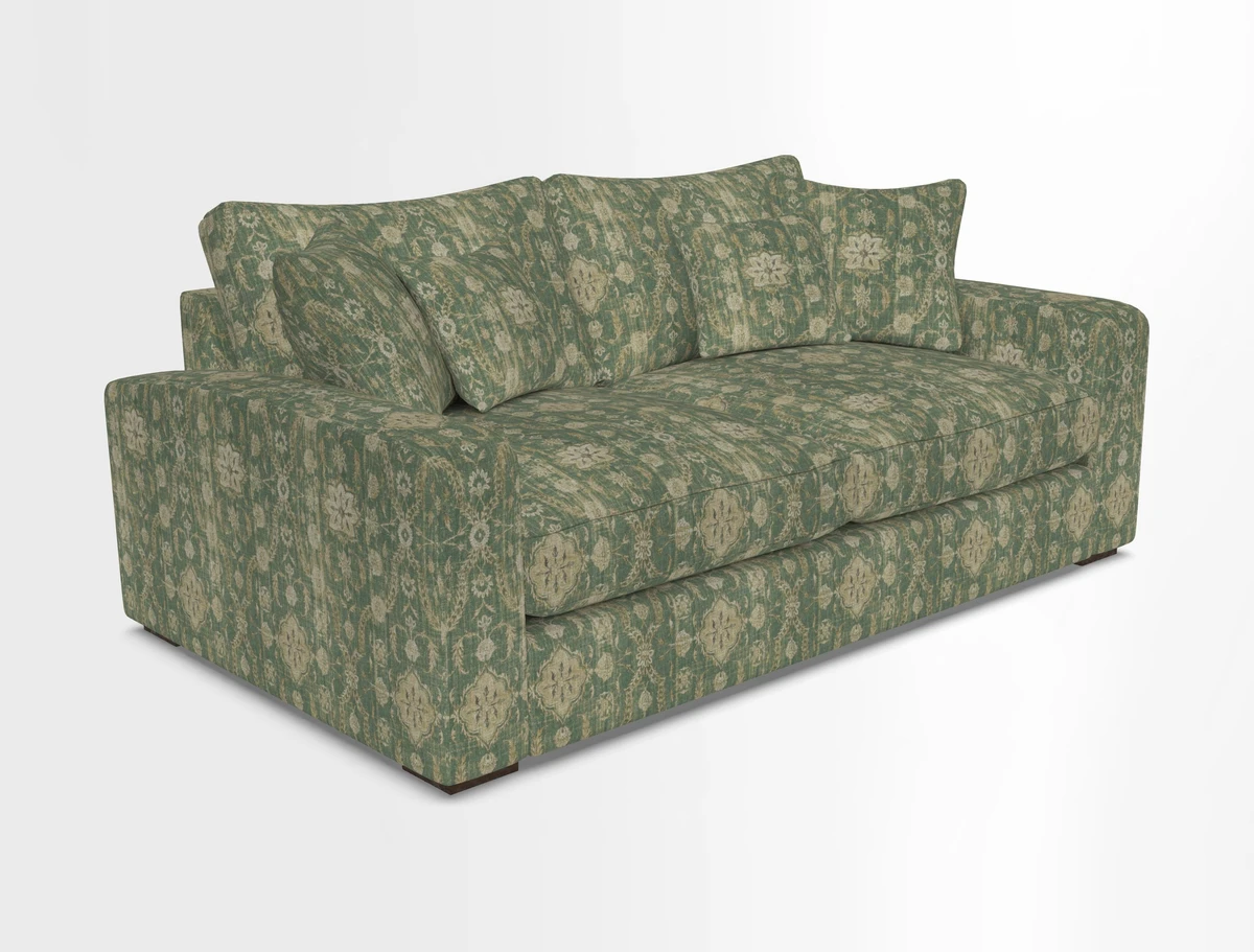 Stockbridge 2.5 Seater Sofa in Warwick Graf Slate 