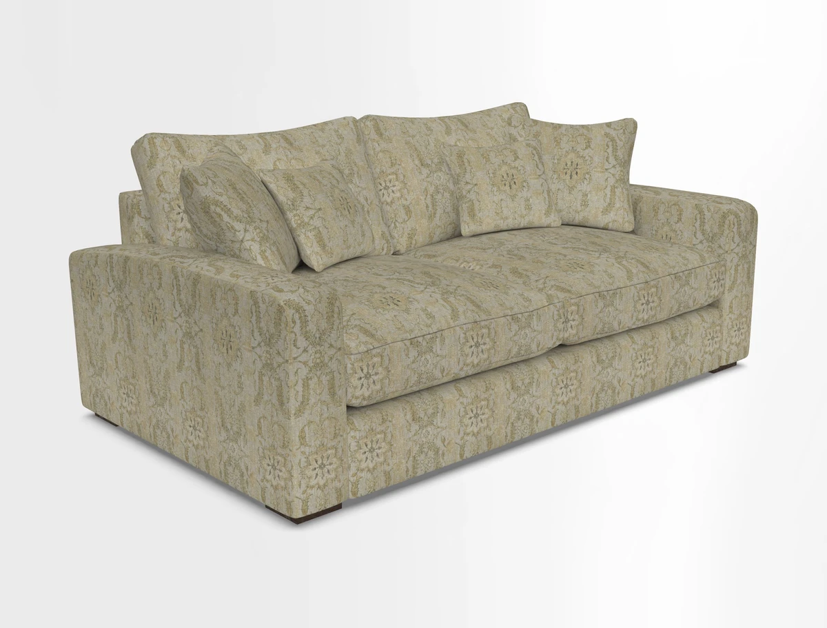 Stockbridge 2.5 Seater Sofa in Warwick Graf Slate 