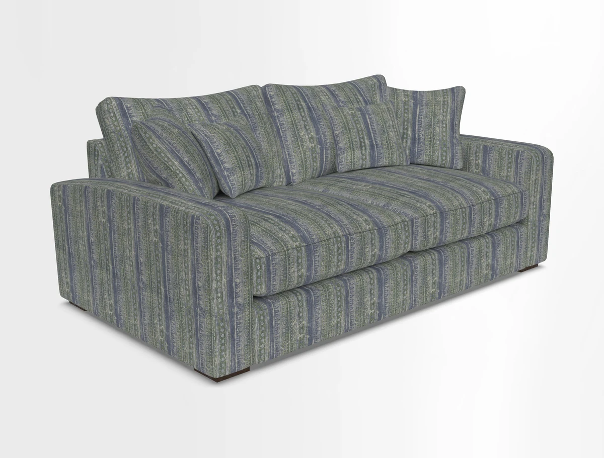 Stockbridge 2.5 Seater Sofa in Warwick Graf Slate 