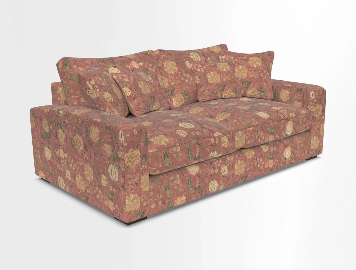 Stockbridge 2.5 Seater Sofa in Warwick Graf Slate 