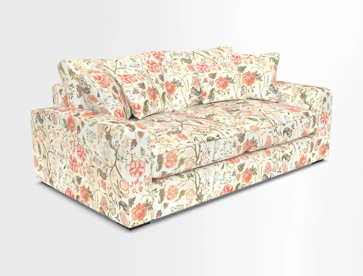 Stockbridge 2.5 Seater Sofa in Warwick Graf Slate 