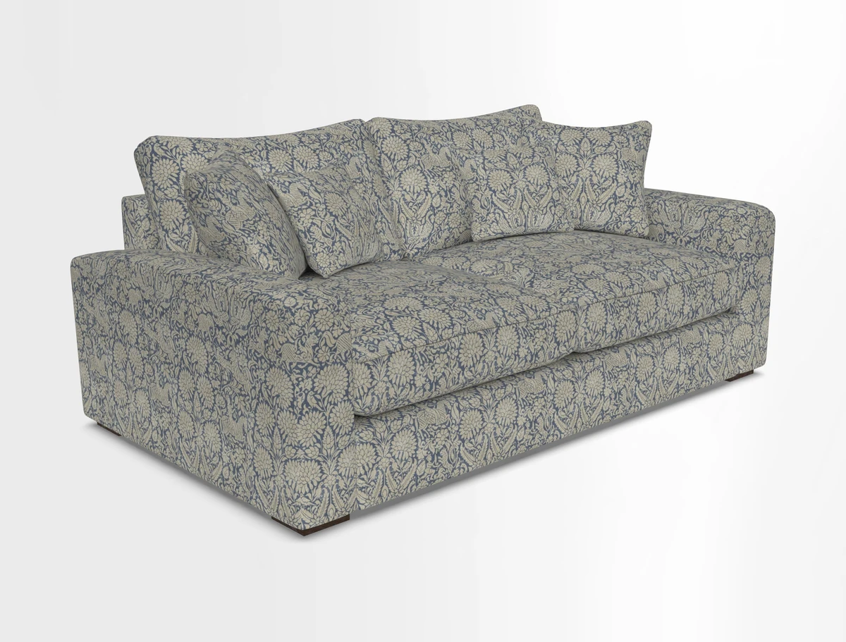 Stockbridge 2.5 Seater Sofa in Warwick Graf Slate 