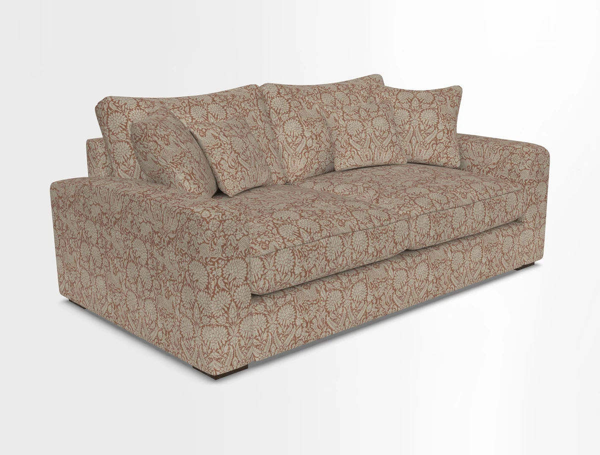 Stockbridge 2.5 Seater Sofa in Warwick Graf Slate 