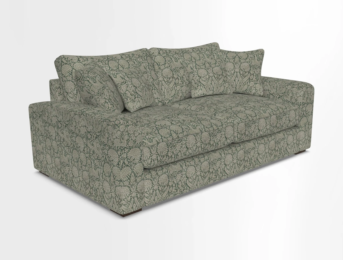 Stockbridge 2.5 Seater Sofa in Warwick Graf Slate 