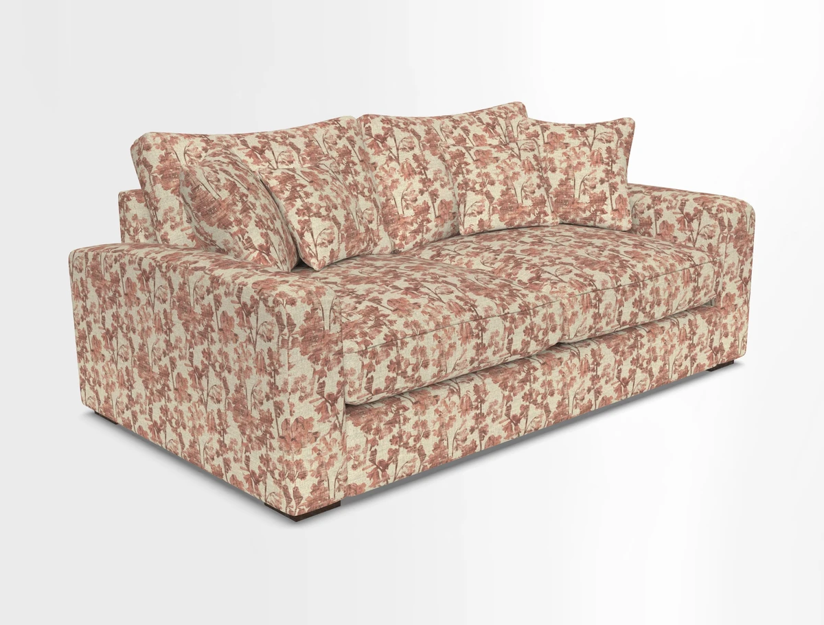 Stockbridge 2.5 Seater Sofa in Warwick Graf Slate 