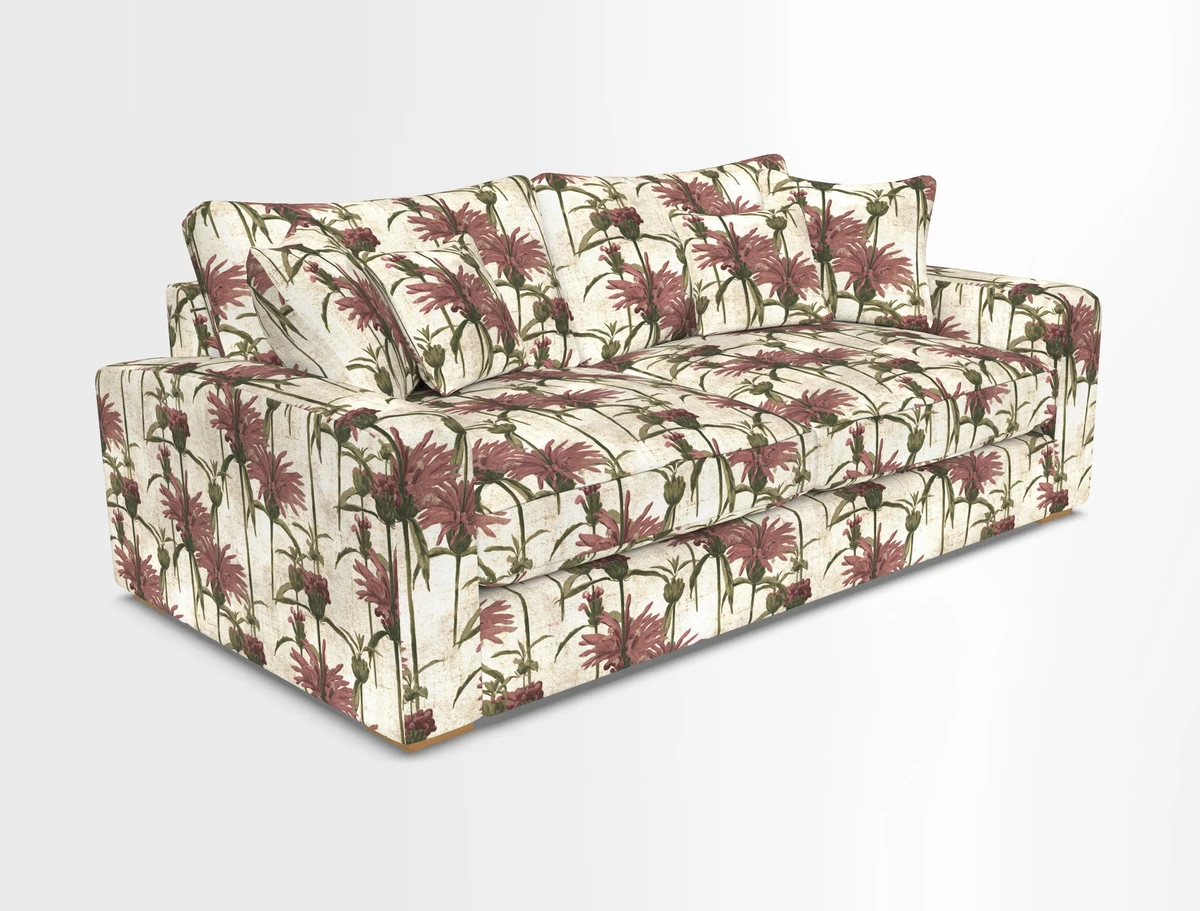 Stockbridge 3 Seater Sofa in Warwick Graf Slate