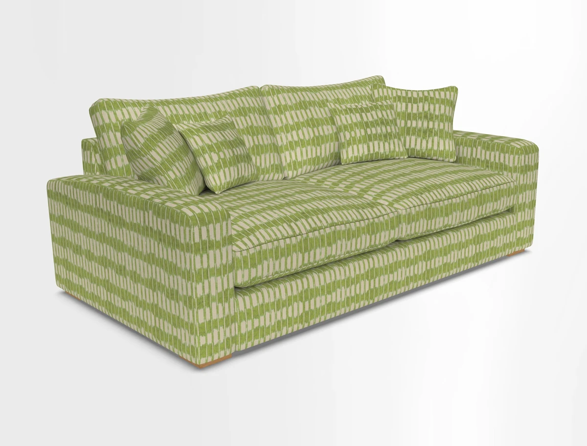 Stockbridge 3 Seater Sofa in Warwick Graf Slate