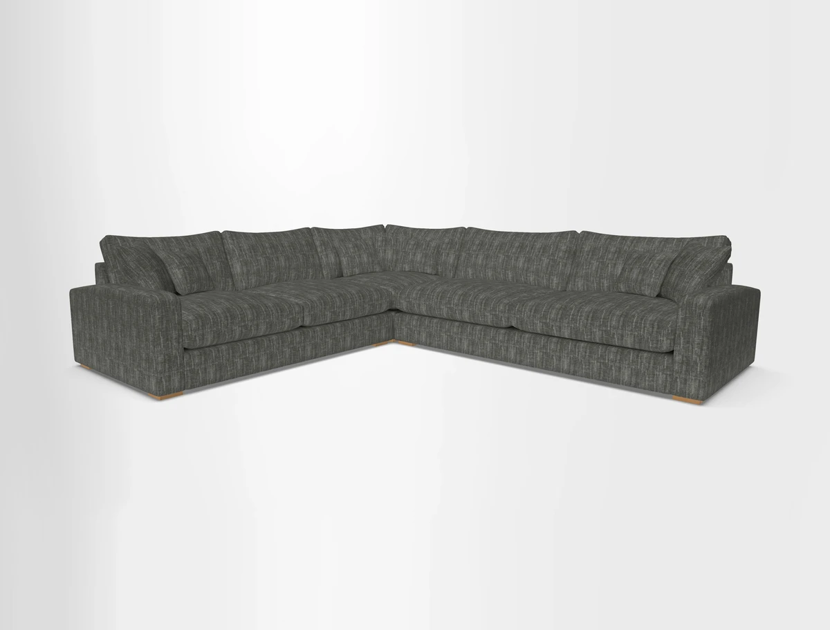 Stockbridge Corner Sofa RHF in Sanday Natural