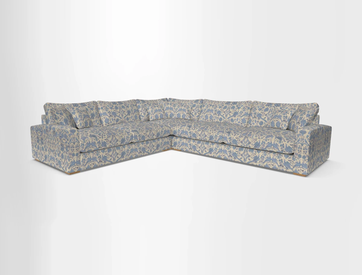 Stockbridge Corner Sofa RHF in Sanday Natural