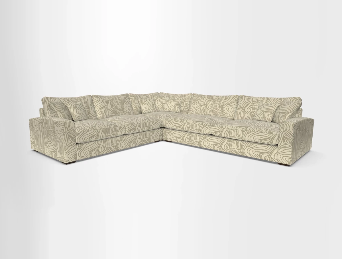 Stockbridge Corner Sofa RHF in Sanday Natural