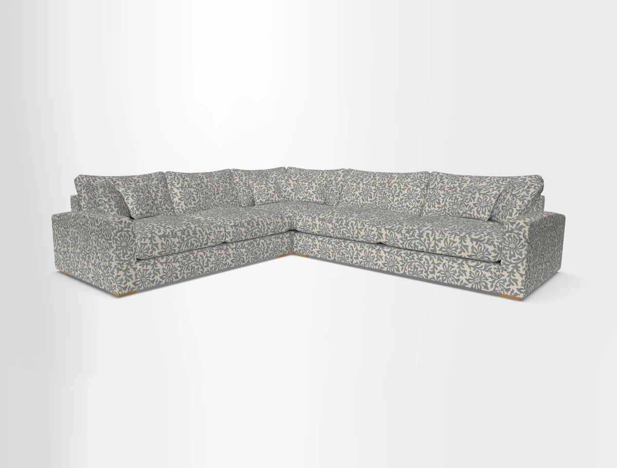 Stockbridge Corner Sofa RHF in Sanday Natural